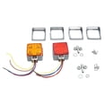thumbnail image 2 of Gire Las Luces de Señalización, Luces de Pedestal Dobles de la Cara de Camión de 10-30 V Impermeables para camiones remolones, 2 of 7