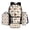 Sloth Book, variant on Xixirimido Wolf Red Blue Fire Pattern 4Pcs Children Schoolbag Set Large Capacity Backpack with Lunch Box Pencil Pouch and Water Bottle Holder Bag for Teens Boys Girls Bookbag Set