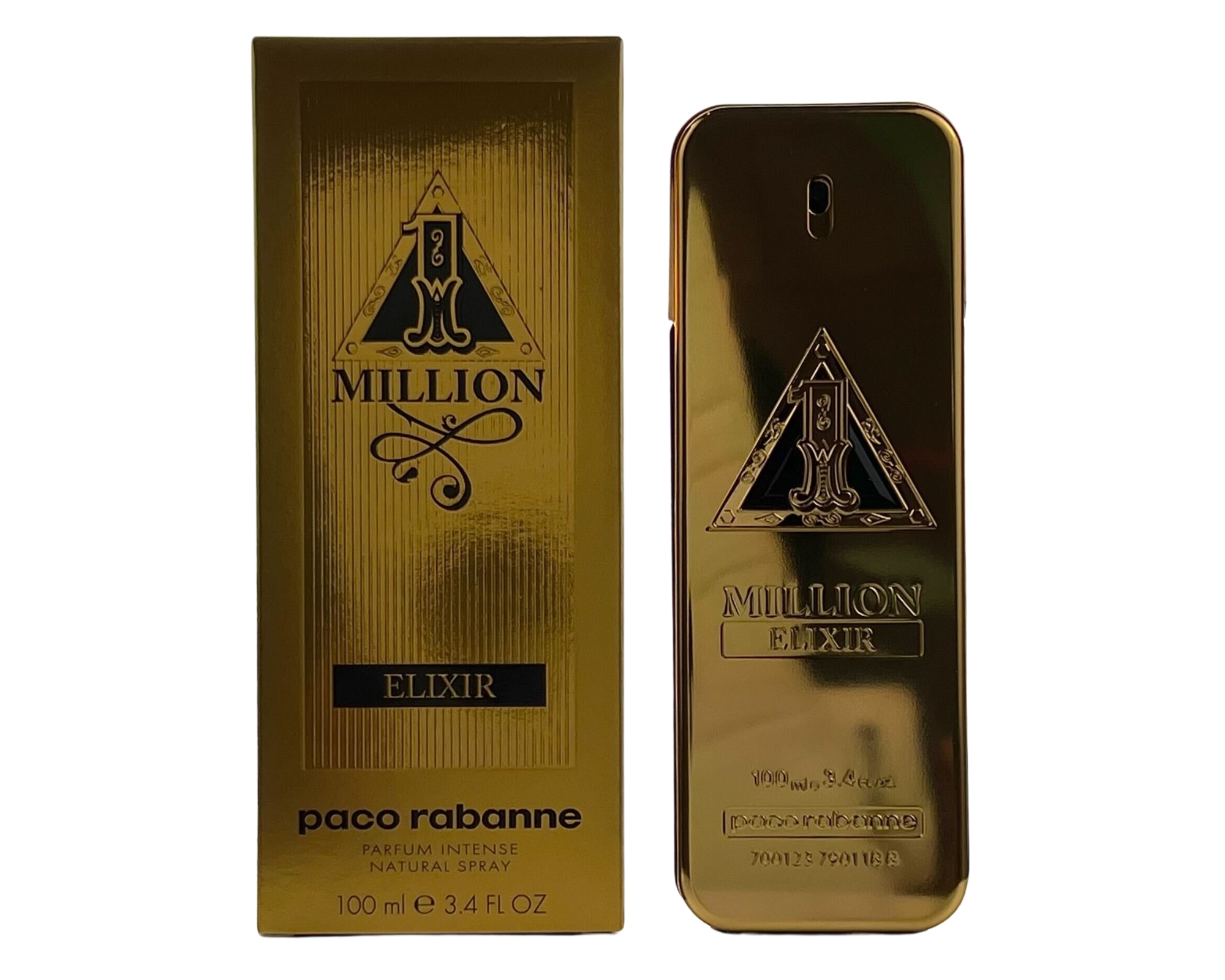 1 Million Elixir by Paco Rabanne, 3.4 oz Parfum Intense Spray for Men