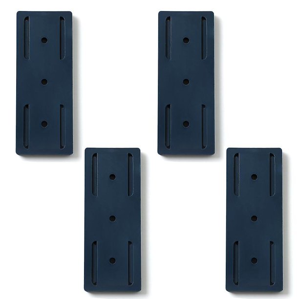 Bloque de extensión sin taladro, fijador de montaje en pared, diseño deslizante fácil de instalar, para el hogar y la cocina