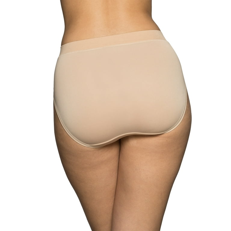 Vanity Fair Radiant Collection Women's 360 Comfort Hi-Cut Brief Panties, 3  Pack, Sizes S-5XL 