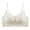 White-Bra, variant on Floral Lace V Neck Wireless Beauty Back Bras Thin Spaghetti Strap Lightweight Comfort Daily Support Bra White 34