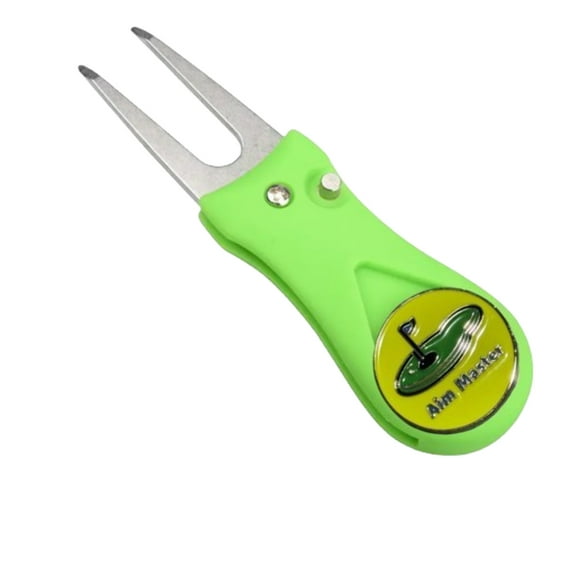 Ball Mark Divot Repair Tool by Aim Master Golf. ~Fix Your Ball Marks~