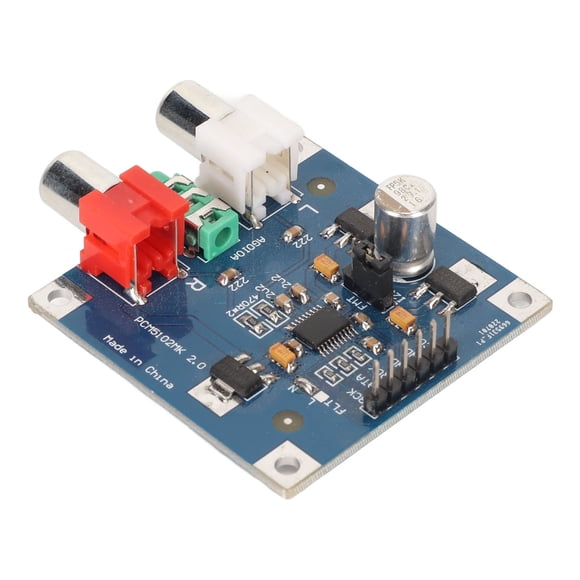 DAC Decoder Board, I2S Input 32bit 384K DAC Module 2 Filter Modes Low Distortion  for Player