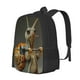 thumbnail image 1 of Easygdp Surreal Weightlifting Snail Mochila de Gran Capacidad Minimalista Ideal para Escuela, Viajes y Uso Diario, 1 of 6