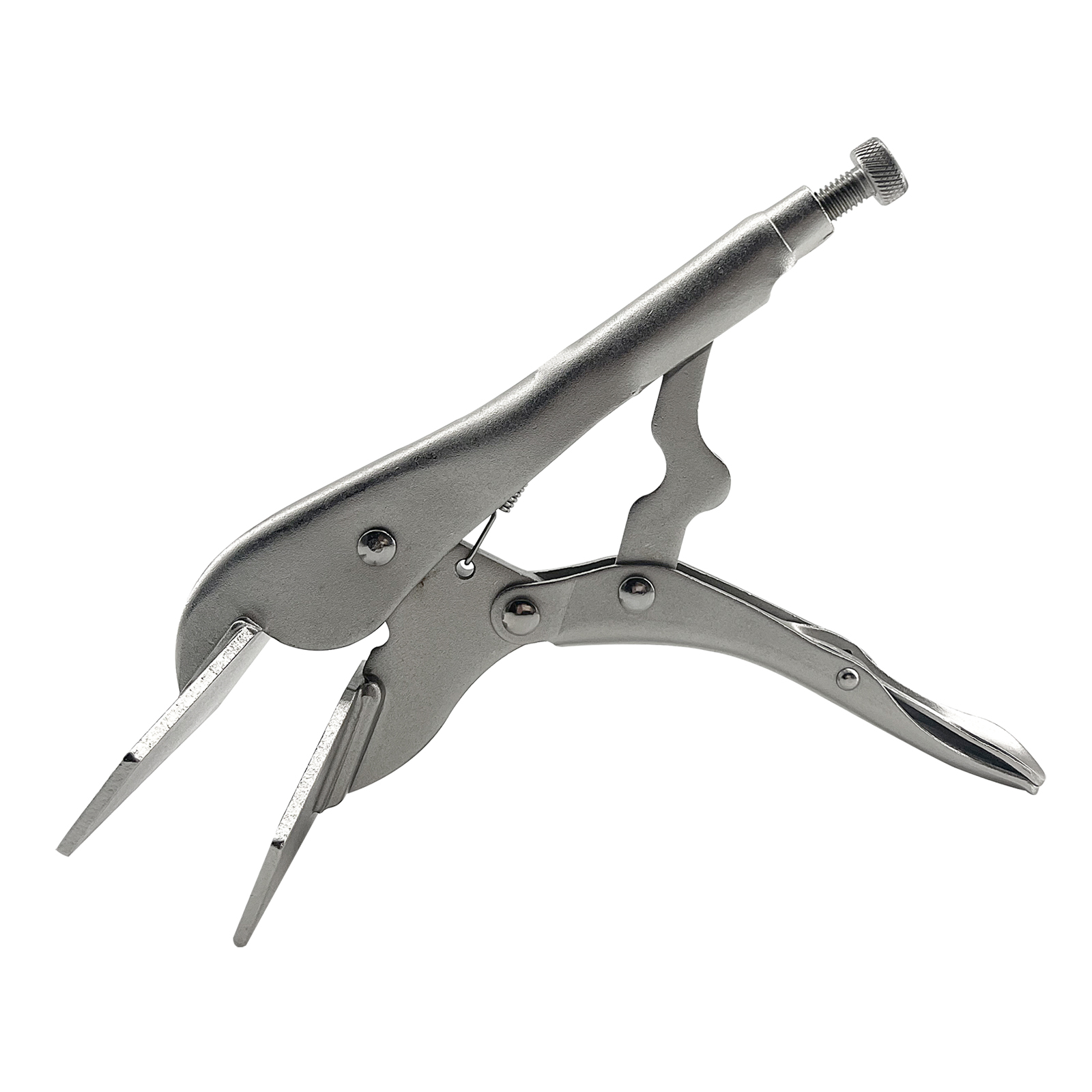 8-Inch Welding Seam Folding Plier, Duckbill Sheet Metal Plier, Carbon Steel Construction, Wide Flat Jaws for Bending, Forming & Metal Fabrication