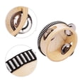 thumbnail image 4 of Pandereta pequeña de 4 pulgadas con aros de madera y jingles metálicos, ideal para fiestas y educación musical. Ligera y fácil de transportar., 4 of 6