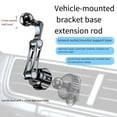 thumbnail image 2 of yaaqii Adjustable Aluminum Car Phone Mount: Air Vent Holder with 17mm Ball, 2 of 9