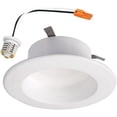 thumbnail image 1 of czcpp-Halo RL460WH950 Éclairage Encastré Intégré Led Rétroéclairage Baffle avec 90 CRI, 5000K Lumière du Jour, 4 Po, Blanc, 1 of 4