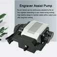 thumbnail image 4 of ECUTEE 30L/Min Air Assist Pump Air Compressor for Engraving Machine Adjustable Speed Low Noise Low Vibration Stable Output Upgraded and Cutting Machine Accessory, 4 of 9