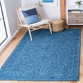 thumbnail image 2 of SAFAVIEH Textural Dinah Geometric Area Rug, Dark Blue, 5' x 8', 2 of 7