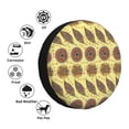 thumbnail image 4 of Yiaed Bohemia Print Tire Wheel Cover, Waterproof Spare Tire Cover Fit for Jeep, Truck,Trailer, RV, SUV, Camper and Most Vehicle-14 inch, 4 of 6
