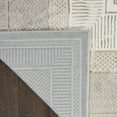 thumbnail image 5 of Nourison Glam Geometric Ivory 7'10" x 9'10" Area Rug (8x10), 5 of 9