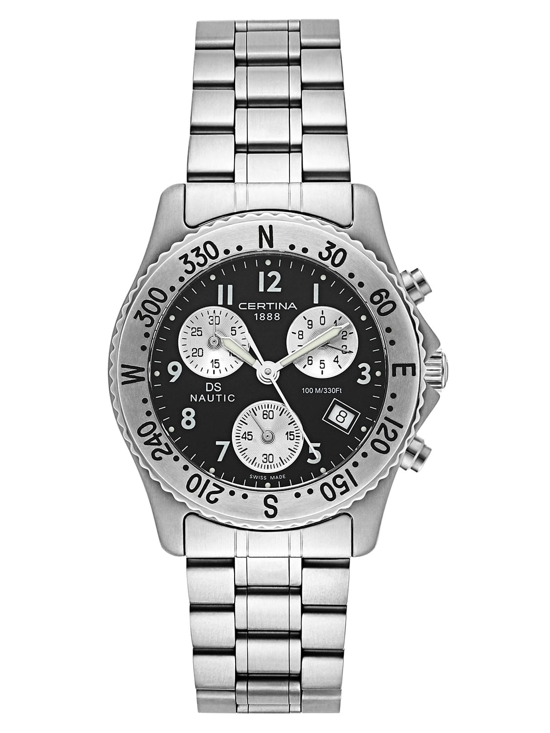 Certina DS Nautic Chronograph Black Dial Men s Watch C542.7118.42.92