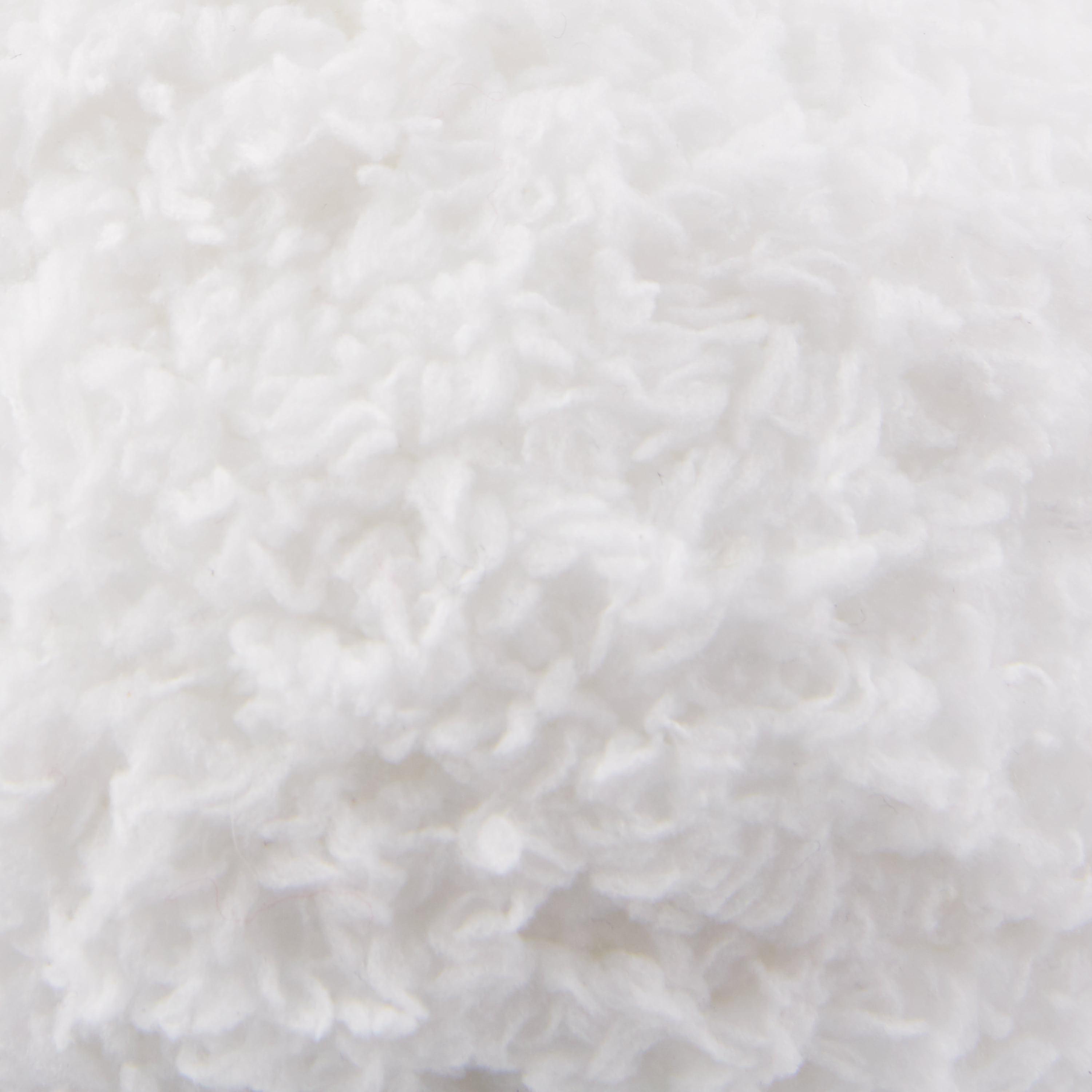 Mainstays Feather Fringe Yarn, Arctic White, 251 Yards, 100% Polyester, Light Weight, Pack of 3