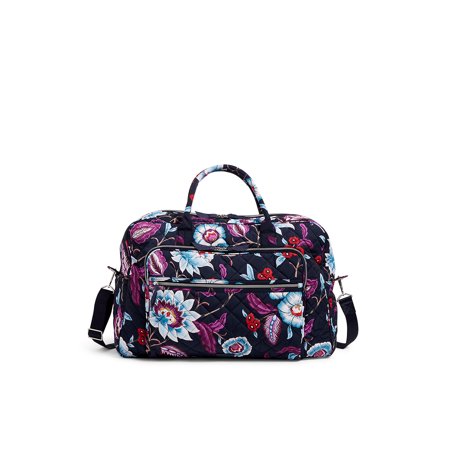 Vera Bradley Women's Performance Twill Grand Weekender Travel Bag Mayfair in Bloom