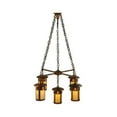 thumbnail image 3 of Meyda 137268 36 in. Fulton Prairie Loft 5 Light Chandelier, Beige Craftsman Copper, 3 of 3