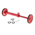 thumbnail image 1 of LOVIVER Vélos Pliants Roues Faciles Tige d'Extension avec Entretoises Rouge, 1 of 8