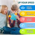 thumbnail image 3 of Juego Fidget Toy GAPER GO Fast Push Light Up Pop para niños de 3 a 12 años, 3 of 6