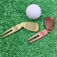 thumbnail image 3 of Golf Divot Repair Tool Pitch Groove Cleaner Golf Pitchfork Putting Vert Fork Golf Training Aids, 3 of 5