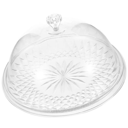 GOOHOCHY Transparent Cake Serving Tray with Dome for Storage Perfect for Parties Weddings and Birthdays 12 in