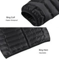 thumbnail image 7 of Mens Down Puffer Jacket Lightweight Packable Winter Quilted Warm Coat, 7 of 7