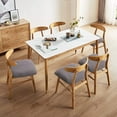 thumbnail image 2 of Joqmia Chair Seat Covers Waterproof Dining Room Chair Covers 4 Pack Stretch Seat Covers for Dinning Room Chair Protector Slipcover for Kitchen, Hotel, 2 of 7