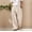 #Beige, variant on DPTALR Men's Linen Double Pleated Button Zipper Multiple Pockets Fashion Trousers,Brown,Big and Tall Men L