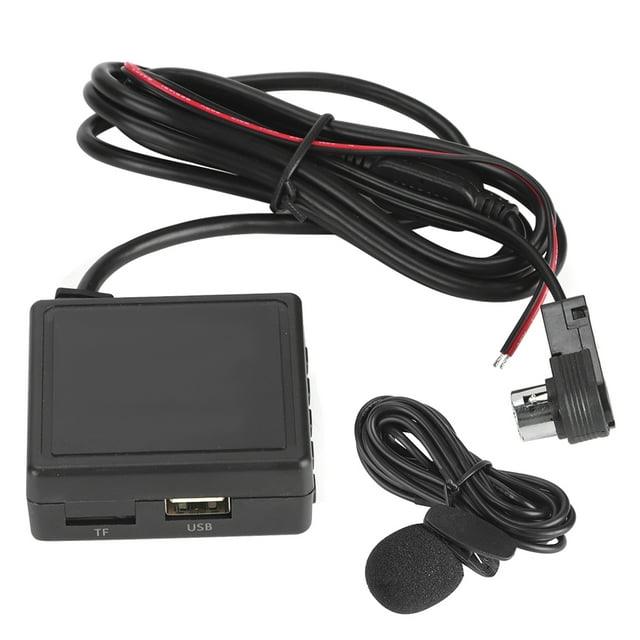 Adaptador auxiliar Jadeshay Cable receptor de música USB 3,5mm Negro