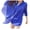 Blue, variant on Scarf For Women Sheer Oversized Wrap Scarf With Flowing Drape For Travel Outdoor And Vacation Styling Shawl Wraps For Women