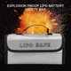 thumbnail image 4 of 1 unids LIPO Batería Ignífuga Bolsa de Explosión de Alta Temperatura Resistencia Bolsas de Carga de Seguridad Guardia Bolsa de Almacenamiento Saco 220mm * 100mm * 75mm Suministro Para el Hogar Octpeak NO, 4 of 7