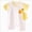 A15-Light Yellow, variant on Baby Boy Girl Bubble Romper Solid Color Bodysuit Short Sleeve Organic Cotton T-Shirt,Soft 6-12 Months 12-24 Months 2t 3t 4t 5t 6t 7t 8t 9t Children 9-12 Months