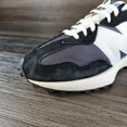 thumbnail image 2 of New Balance 327 Black White Gray Athletic Shoes Sneakers U327LC - Men's Size 9.5, 2 of 6