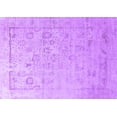 thumbnail image 1 of Ahgly Company Indoor Rectangle Oriental Purple Industrial Area Rugs, 7' x 10', 1 of 4
