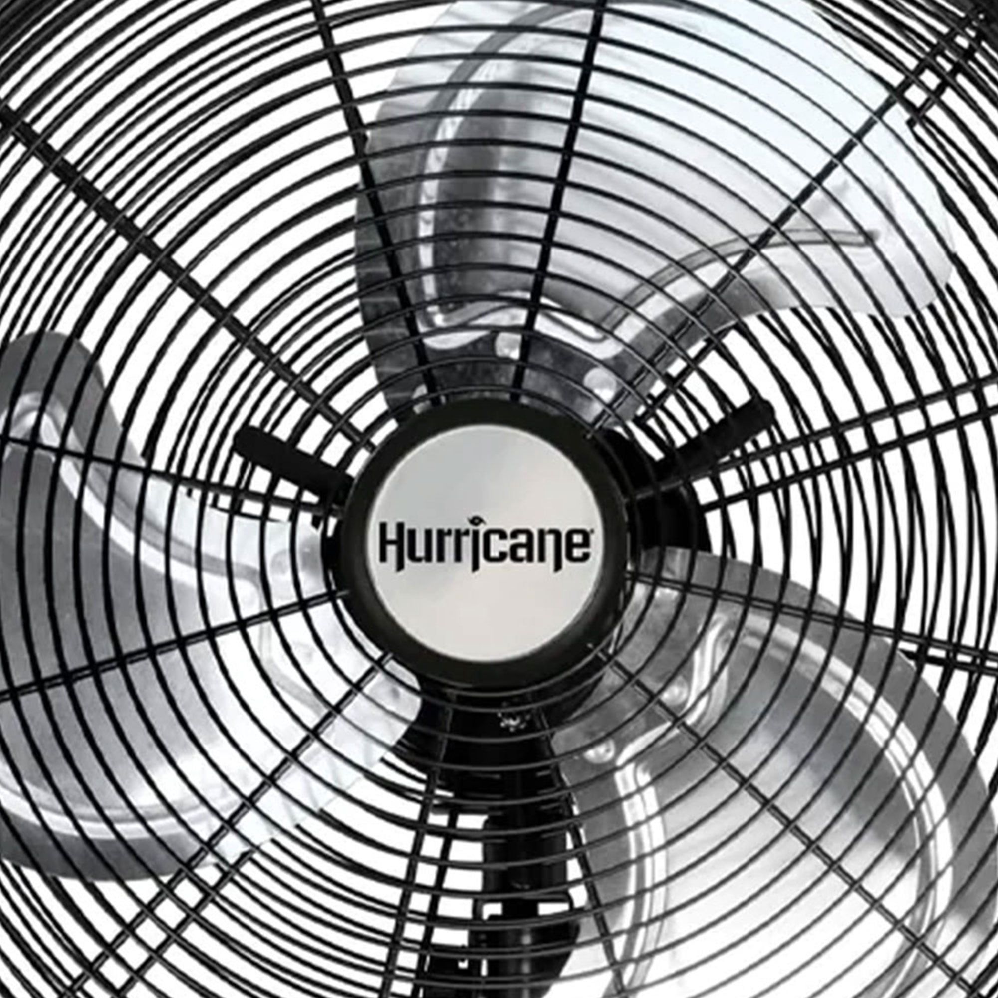 Hurricane 16" Pro High Velocity Oscillating Metal Wall Mount Fan with 3-Speed Cooling