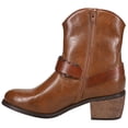 thumbnail image 3 of Roper  Womens Mae Round Toe   Casual Boots   Ankle Low Heel 1-2", 3 of 5