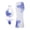 Blue-10, variant on 3 Piece Swimsuits for Women Floral Mesh Long Skirts Draped Neck Halter Tie Back Bikini Set for vacation