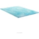 thumbnail image 5 of Linenspa - Colchoneta de Memory Foam con Gel en Remolino - Sobrecolchón de Ondas Refrescante de 5 cm - Topper para Colchón - Sensación Suave y Acolchada - Alivia Molestias - Inidividual Extra Largo, 5 of 6