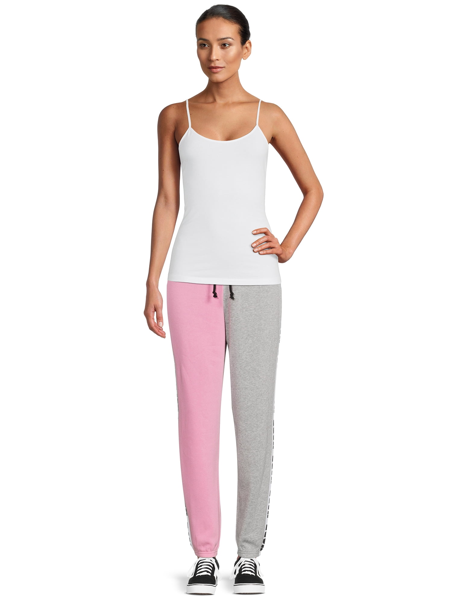 Time and Tru Women's Adjustable Strap Cami, 5-Pack