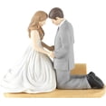 thumbnail image 4 of 5" Married Couple Prayer Religious Resin Figurine, 4 of 5