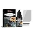 thumbnail image 2 of ​20ml Windshield Repair Kit – DIY Crack & Scratch Repair Fluid with Scraper & Cured Films – Restores Transparency, Saves Cost (Safe for Auto Glass, Easy Home Use)​​ Black, 2 of 9