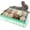 Pack of 8, variant on Small Animals Play Balls Rolling Chew Toys & Gnawing Treats for Rabbits Guinea Pigs Chinchilla Bunny Degus - Pet Cage Entertainment Accessories (Pack of 4)