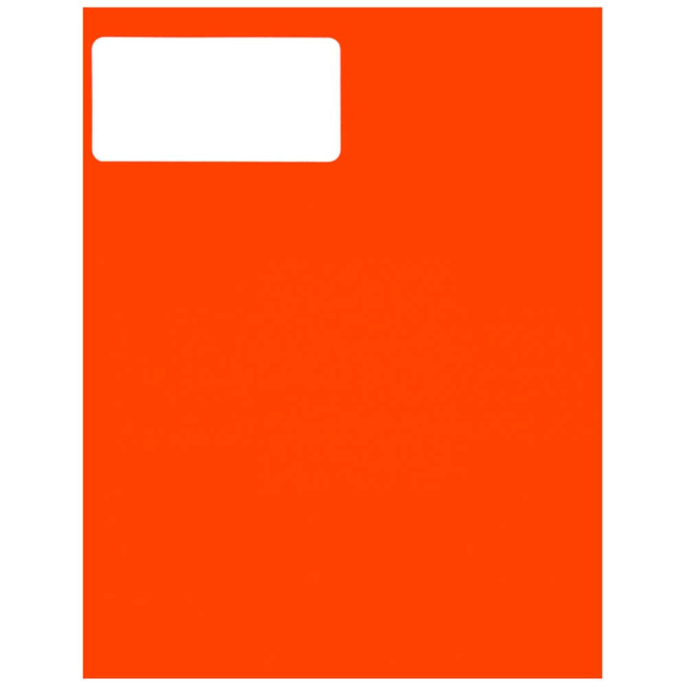 JAM Paper Shipping Address Labels, 2 x 4, Neon Fluorescent Red / Orange, 120 per Pack