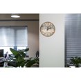 thumbnail image 2 of 23 cm wooden wall clock/kitchen clock in country style, silent non-ticking, 2 of 4