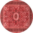 thumbnail image 1 of Ahgly Company Indoor Round Persian Red Traditional Area Rugs, 5' Round, 1 of 4