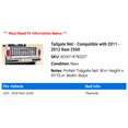 thumbnail image 2 of Tailgate Net - Compatible with 2011 - 2012 Ram 2500, 2 of 3