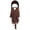 Lips brown beard, variant on Winter Elastic Size Beard Hat Balaclava Full Face Cover for Adult Kids Cosplay