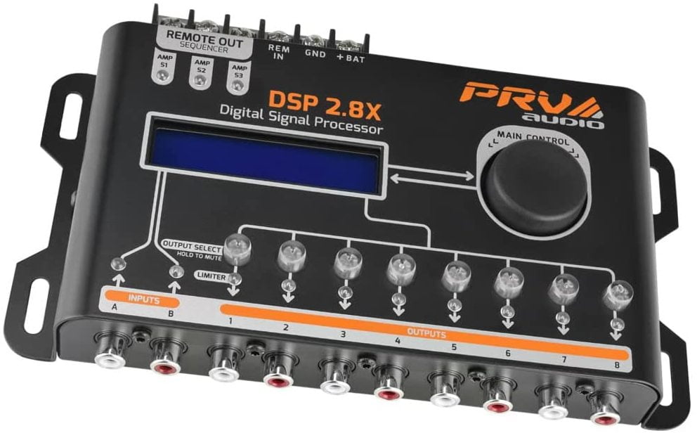 Equalizers Dsp 2.8X Car Audio Crossover And Equalizer 8