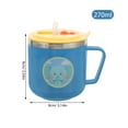 thumbnail image 5 of Kids Straw Cup Children' Sippy Baby Trainer Toddler Metal Drinking Cups Double Layer Stainless Steel 304, 5 of 6