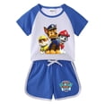 thumbnail image 3 of Ropa de verano para bebés, traje para niños y niñas, camiseta de dibujos animados de Super Mario, pantalones cortos, 2 unids/set, ropa informal para niños, conjuntos de la Patrulla Canina, 3 of 5